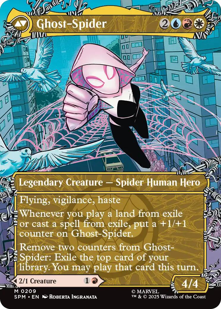 Gwen Stacy (0209) (Borderless) (SPM-209) - Marvel's Spider-Man