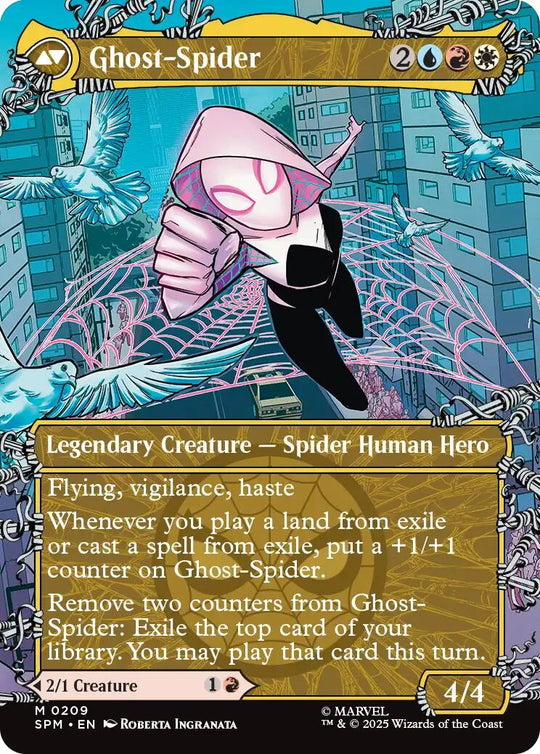 Gwen Stacy (0209) (Borderless) (SPM-209) - Marvel's Spider-Man