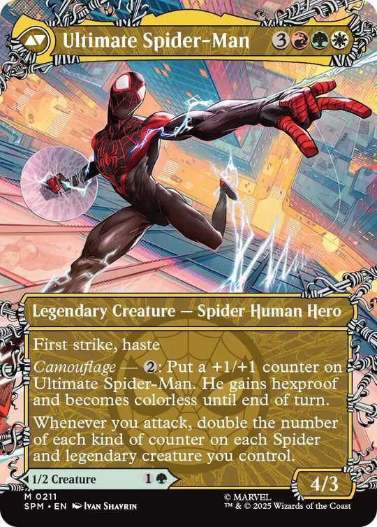 Miles Morales (0211) (Borderless) (SPM-211) - Marvel's Spider-Man