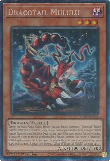 Dracotail Mululu (CR) [JUSH-EN005] Collector's Rare | The CG Realm