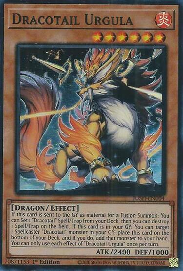 Dracotail Urgula (Super Rare) [JUSH-EN004] Super Rare | The CG Realm