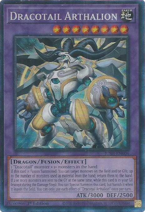 Dracotail Arthalion (CR) [JUSH-EN006] Collector's Rare | The CG Realm
