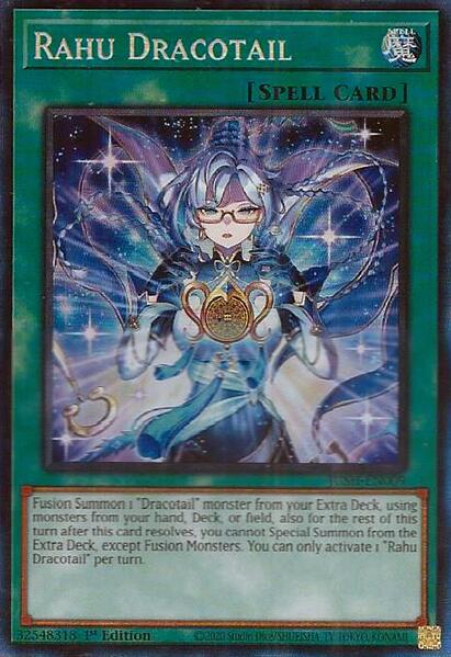 Rahu Dracotail (CR) [JUSH-EN009] Collector's Rare | The CG Realm