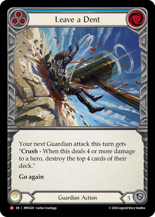 Leave a Dent [MPG020] (Mastery Pack Guardian)  Rainbow Foil | The CG Realm
