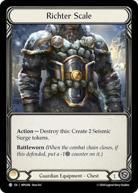 Richter Scale [MPG006] (Mastery Pack Guardian)  Cold Foil | The CG Realm