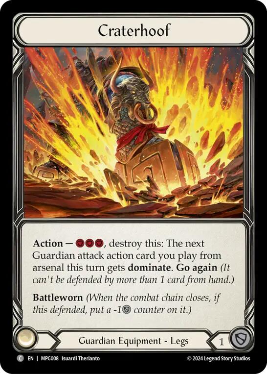 Craterhoof [MPG008] (Mastery Pack Guardian) | The CG Realm