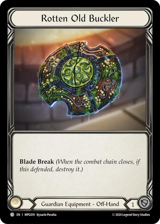 Rotten Old Buckler [MPG010] (Mastery Pack Guardian) | The CG Realm