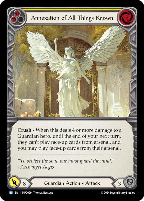 Annexation of All Things Known [MPG029] (Mastery Pack Guardian) | The CG Realm
