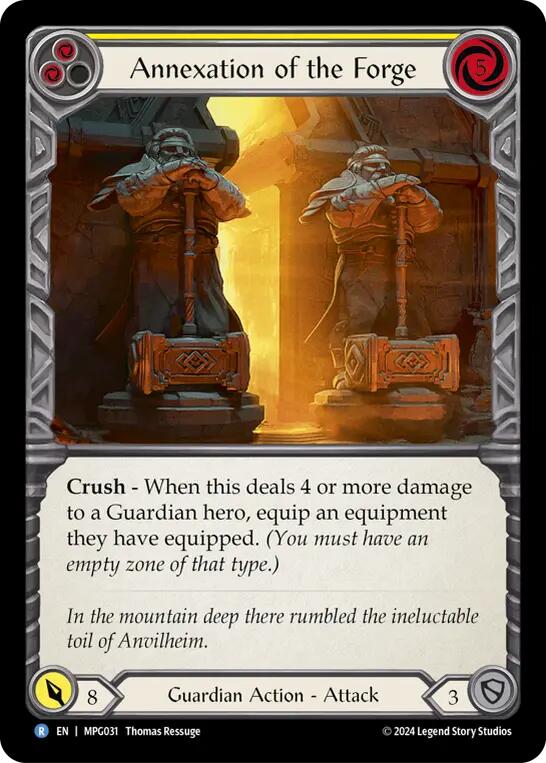 Annexation of the Forge [MPG031] (Mastery Pack Guardian) | The CG Realm
