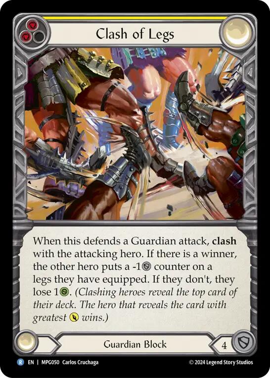 Clash of Legs [MPG050] (Mastery Pack Guardian) | The CG Realm
