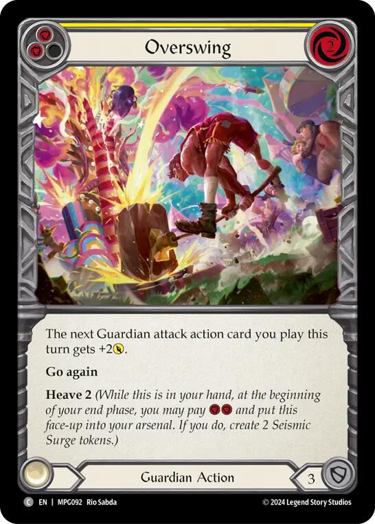 Overswing (Yellow) [MPG092] (Mastery Pack Guardian) | The CG Realm