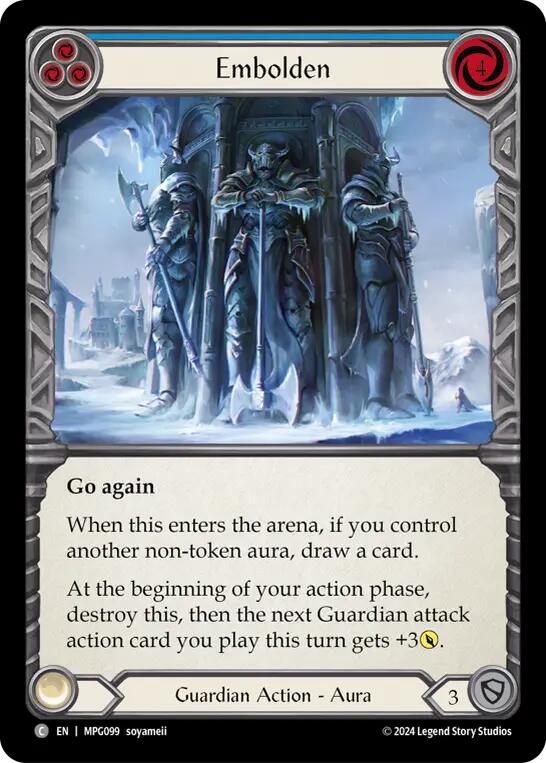Embolden (Blue) [MPG099] (Mastery Pack Guardian) | The CG Realm