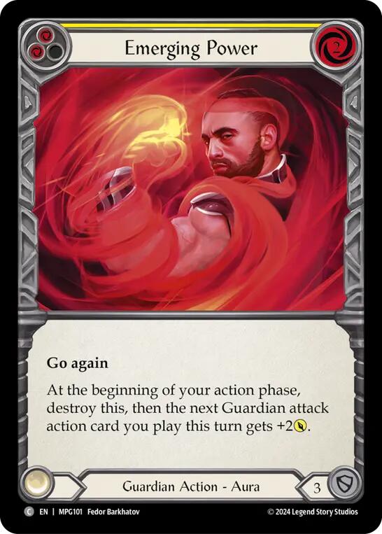 Emerging Power (Yellow) [MPG101] (Mastery Pack Guardian) | The CG Realm