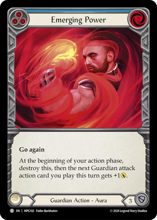 Emerging Power (Blue) [MPG102] (Mastery Pack Guardian) | The CG Realm