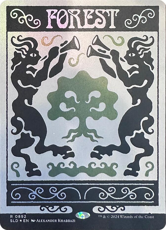Forest (0892) (Rainbow Foil) [Secret Lair Drop Series] | The CG Realm