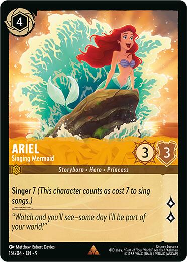 Ariel - Singing Mermaid (15/204) [Fabled] | The CG Realm