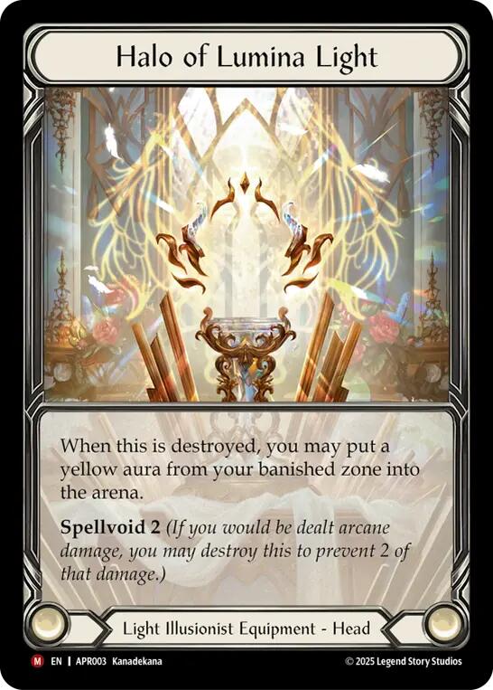 Halo of Lumina Light [APR003] (Armory Deck: Legends Prism)  Cold Foil | The CG Realm