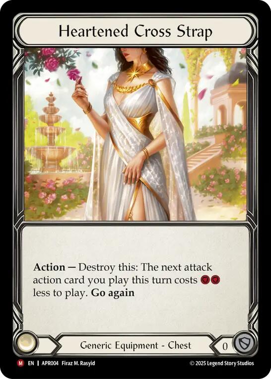 Heartened Cross Strap [APR004] (Armory Deck: Legends Prism) | The CG Realm
