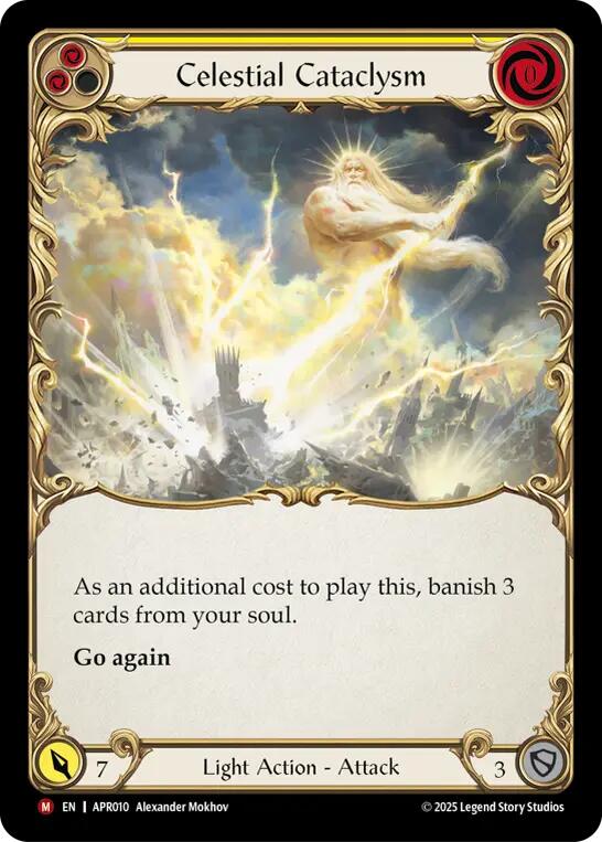 Celestial Cataclysm [APR010] (Armory Deck: Legends Prism) | The CG Realm