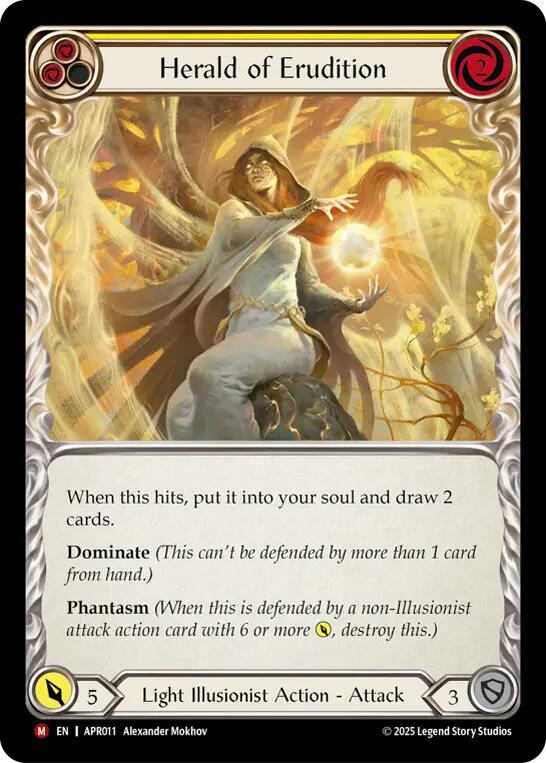 Herald of Erudition [APR011] (Armory Deck: Legends Prism) | The CG Realm