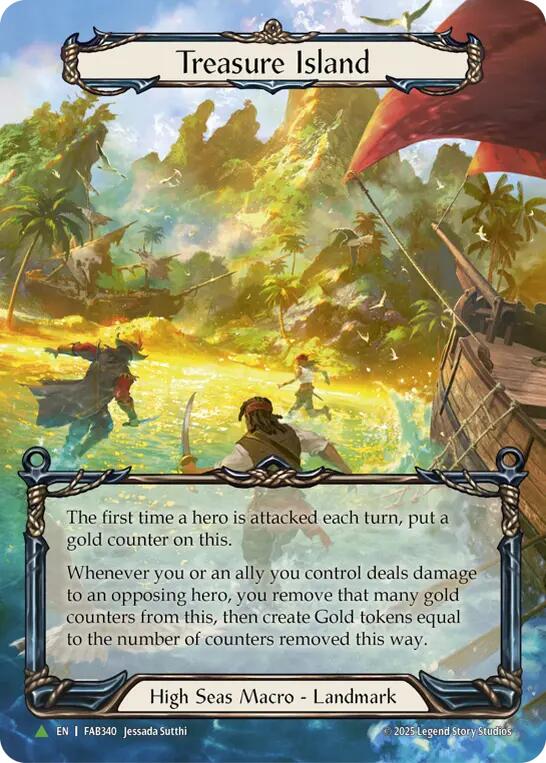 Treasure Island [FAB340] (Promo)  Cold Foil | The CG Realm