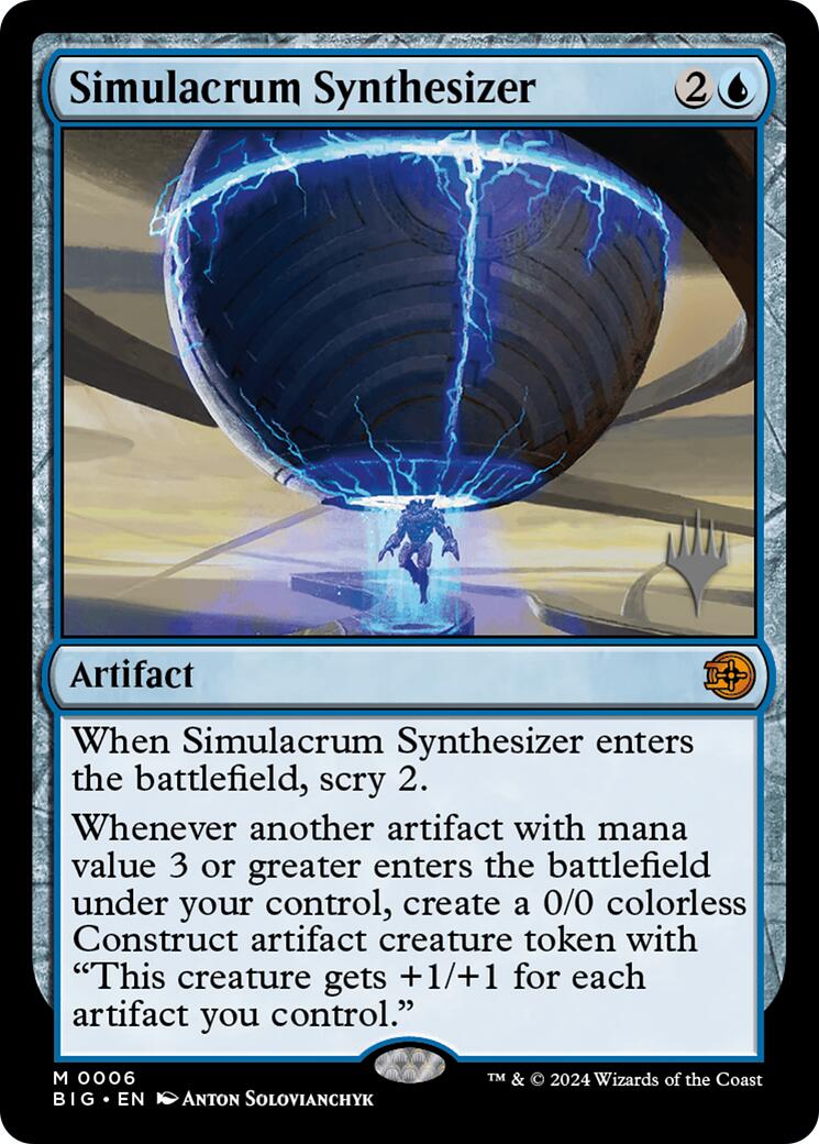 Simulacrum Synthesizer [Edge of Eternities Promo Pack] | The CG Realm