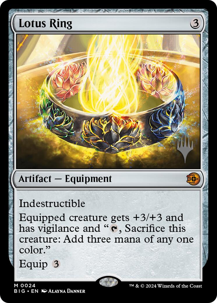 Lotus Ring [Edge of Eternities Promo Pack] | The CG Realm
