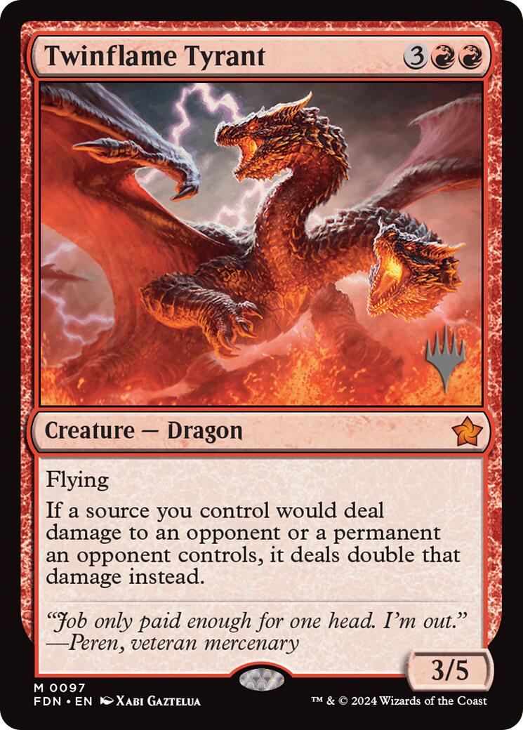 Twinflame Tyrant [Edge of Eternities Promo Pack] | The CG Realm