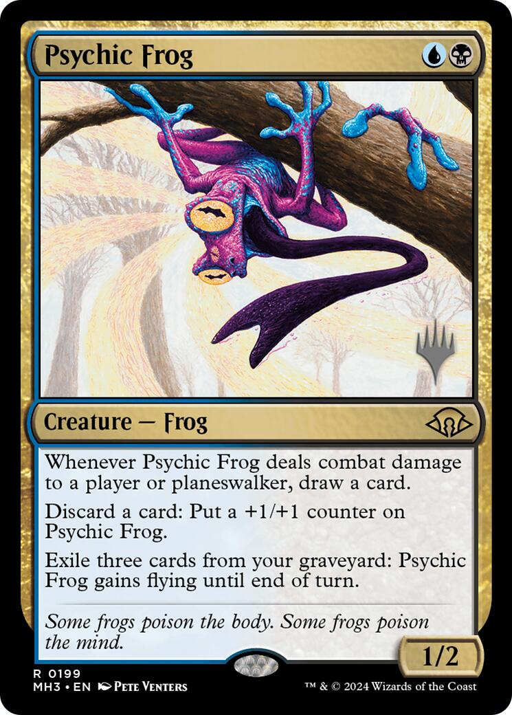 Psychic Frog [Edge of Eternities Promo Pack] | The CG Realm