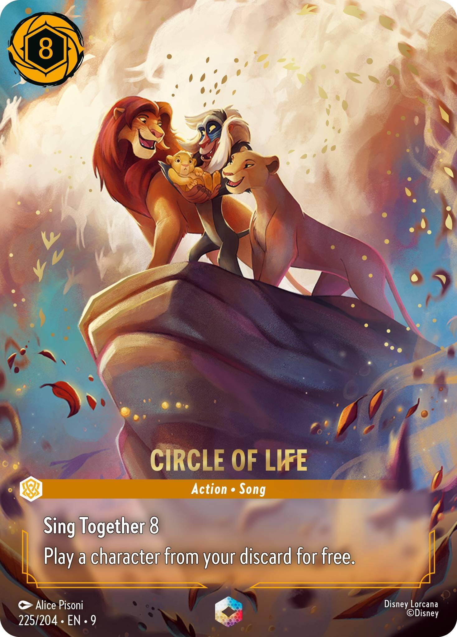 Circle of Life (Enchanted) (225/204) [Fabled] | The CG Realm