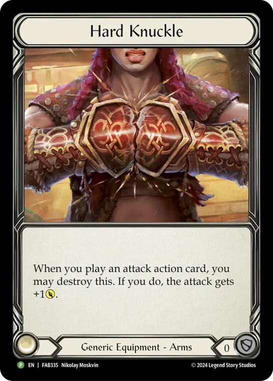 Hard Knuckle [FAB335] (Promo)  Cold Foil | The CG Realm