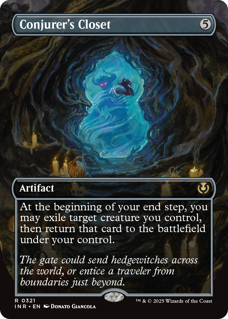 Conjurer's Closet (Borderless) [Innistrad Remastered] | The CG Realm