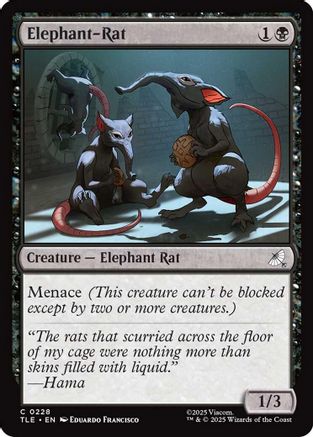 Elephant-Rat (TLE-228) - Avatar: The Last Airbender: Eternal-Legal