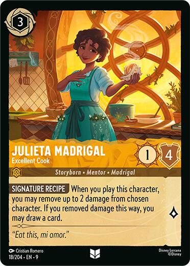 Julieta Madrigal - Excellent Cook (18/204) [Fabled] | The CG Realm