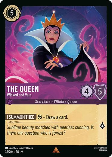 The Queen - Wicked and Vain (35/204) [Fabled] | The CG Realm