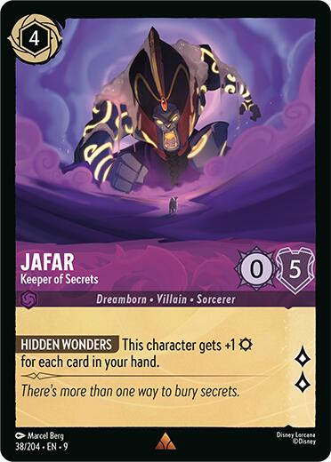 Jafar - Keeper of Secrets (38/204) [Fabled] | The CG Realm