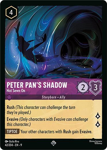Peter Pan's Shadow - Not Sewn On (42/204) [Fabled] | The CG Realm