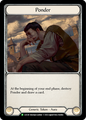 Inertia // Ponder [LGS127 // LGS128] (Promo)  Cold Foil | The CG Realm