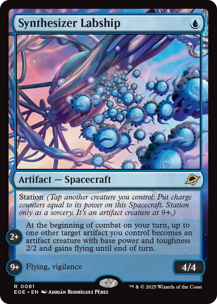 Synthesizer Labship [Edge of Eternities] | The CG Realm