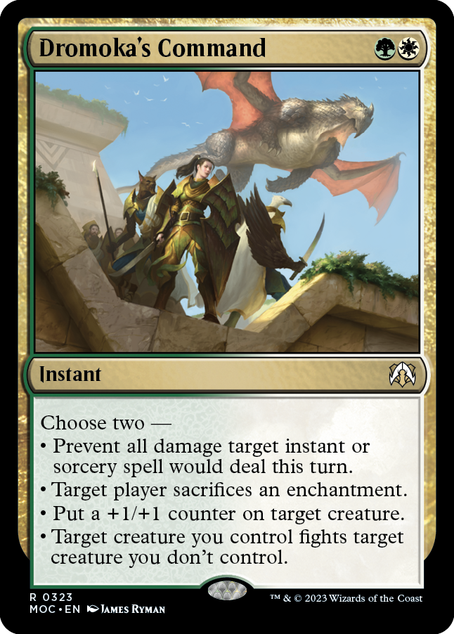 Dromoka's Command [March of the Machine Commander] | The CG Realm