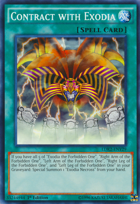 Contract with Exodia [LDK2-ENY29] Common | The CG Realm