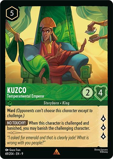 Kuzco - Temperamental Emperor (69/204) [Fabled] | The CG Realm