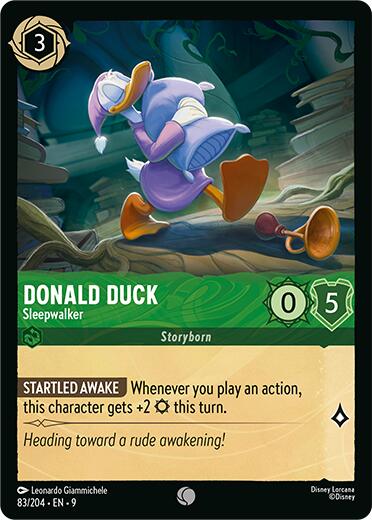 Donald Duck - Sleepwalker (83/204) [Fabled] | The CG Realm