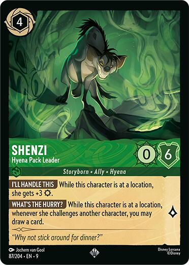 Shenzi - Hyena Pack Leader (87/204) [Fabled] | The CG Realm