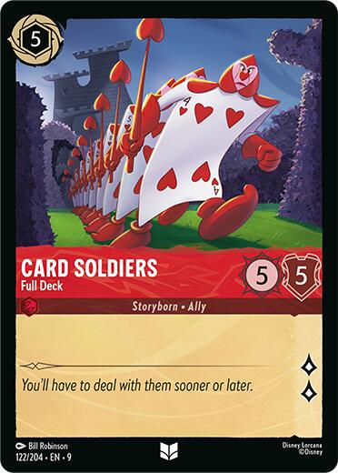 Card Soldiers - Full Deck (122/204) [Fabled] | The CG Realm