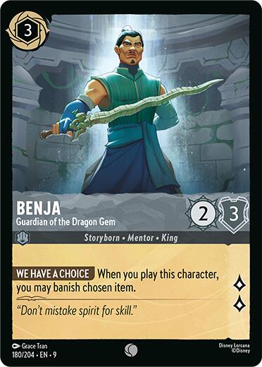 Benja - Guardian of the Dragon Gem (180/204) [Fabled] | The CG Realm