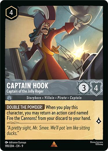 Captain Hook - Captain of the Jolly Roger (190/204) [Fabled] | The CG Realm