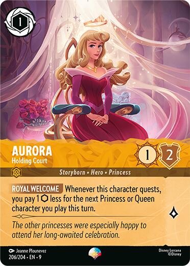Aurora - Holding Court (Epic) (206/204) [Fabled] | The CG Realm