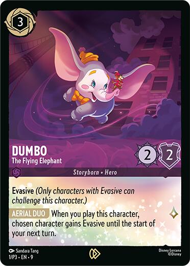 Dumbo - The Flying Elephant (1/P3) [Promo Cards] | The CG Realm