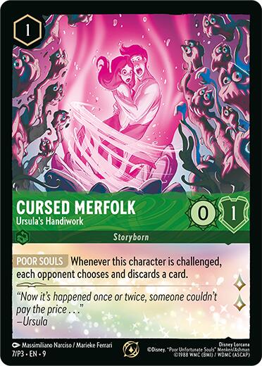 Cursed Merfolk - Ursula's Handiwork (7/P3) [Promo Cards] | The CG Realm